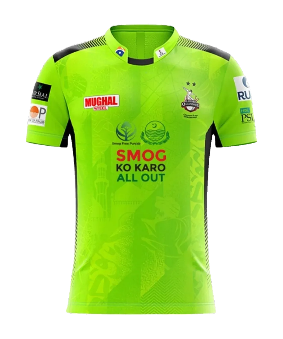 Lahore Qalandars 2025 PSL 10 Jersey