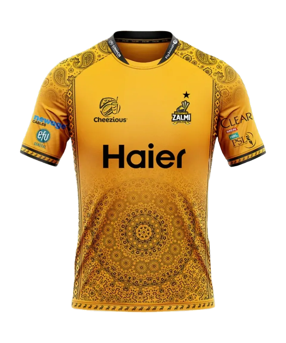 Peshawar Zalmi Home Jersey 2025 - PSL 10