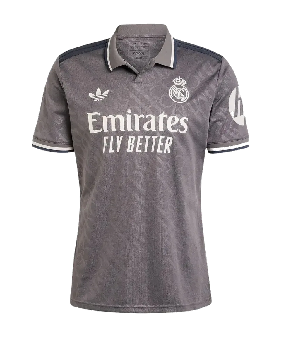 Real Madrid Third Shirt 2024-25 - Charcoal