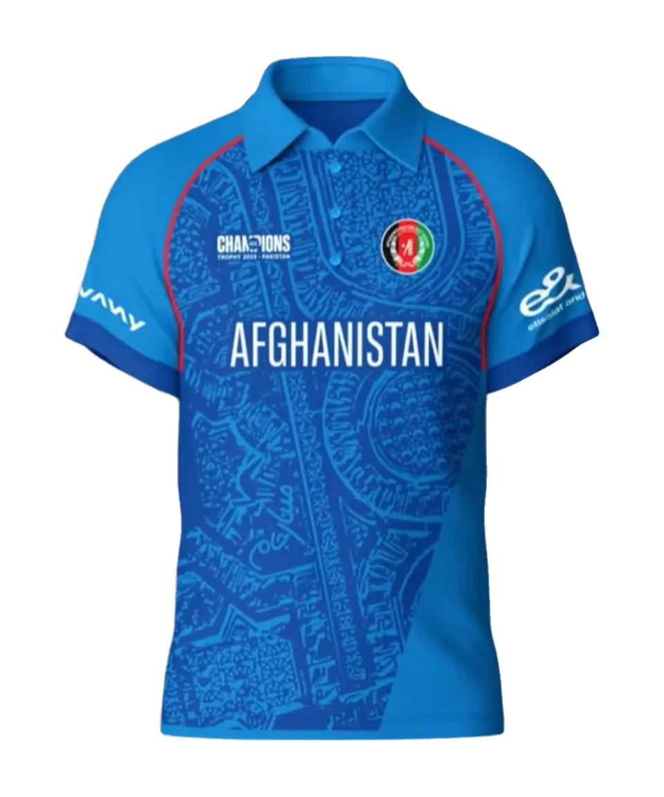 Afghanistan ICC Champions Trophy Shirt 2025