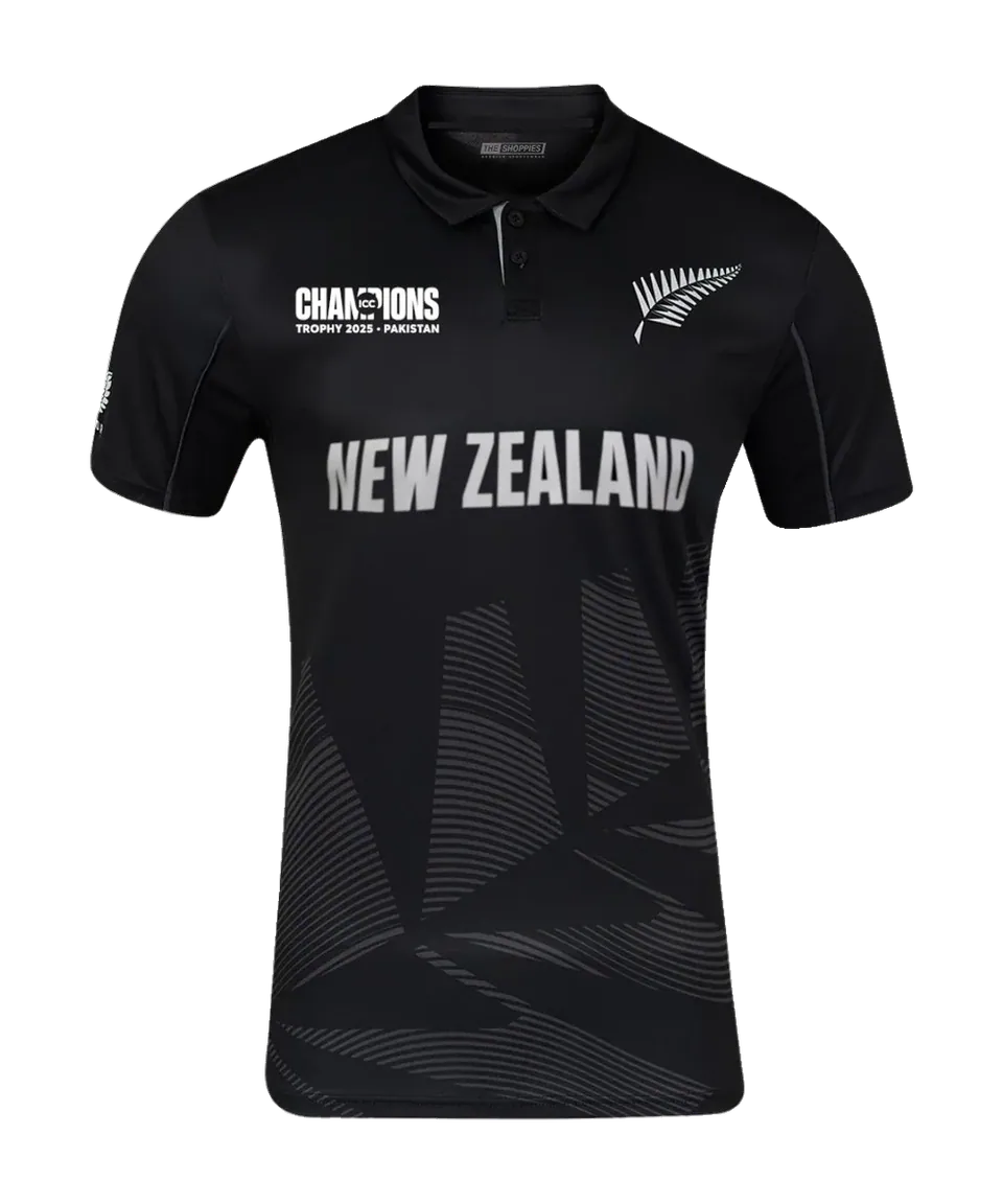 New Zealand ICC Champions Trophy Shirt 2025