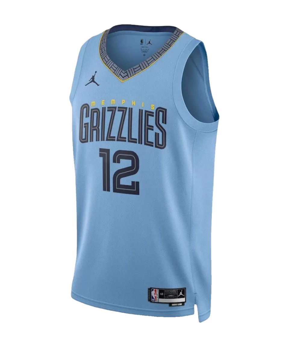 Grizzlies Ja Morant Jersey - NBA Basketball Front