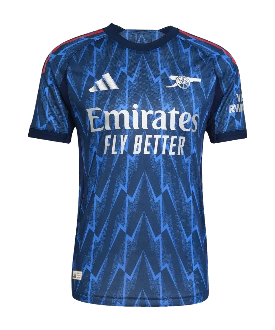 Arsenal Away Shirt 2025-26 - Blue
