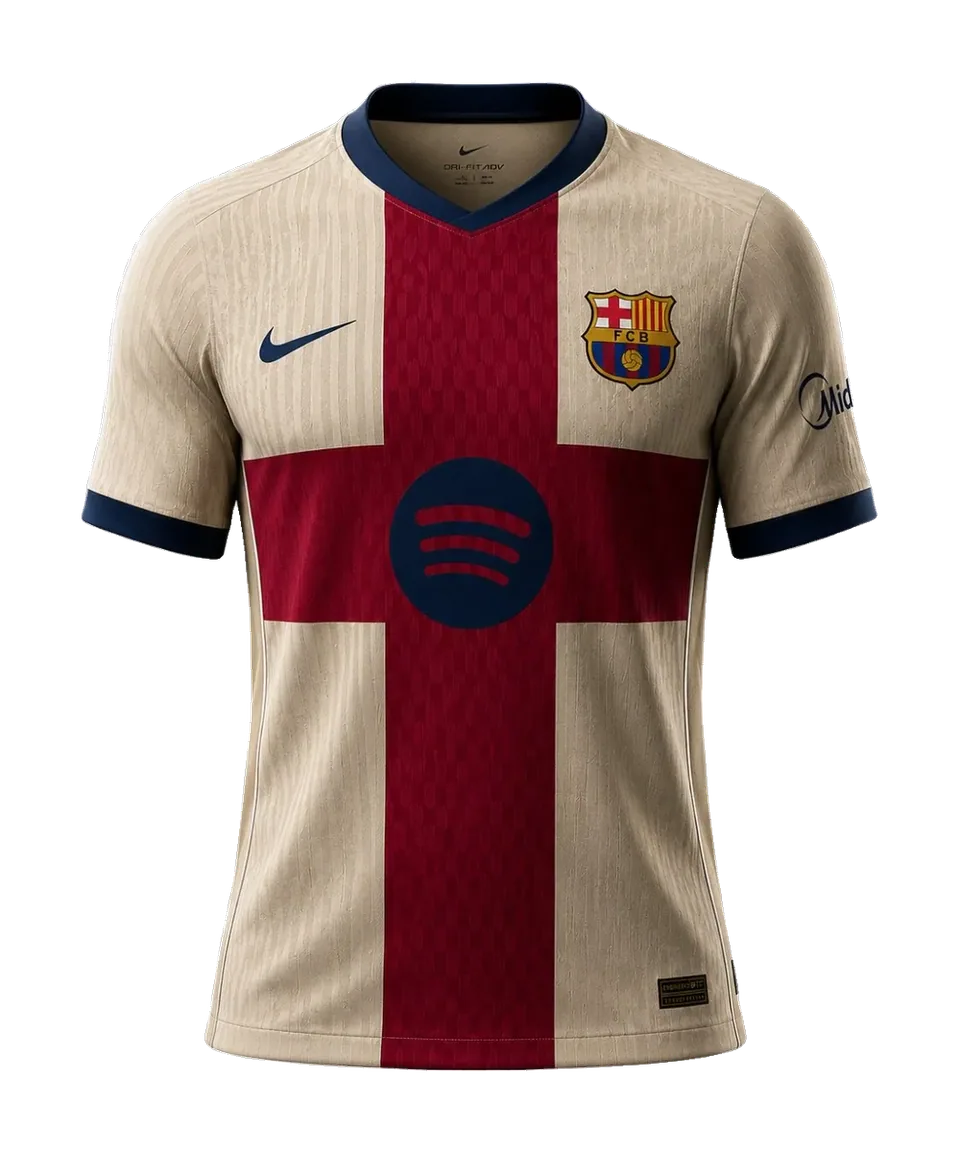 Barcelona 2026-27 Fourth Kit Jersey