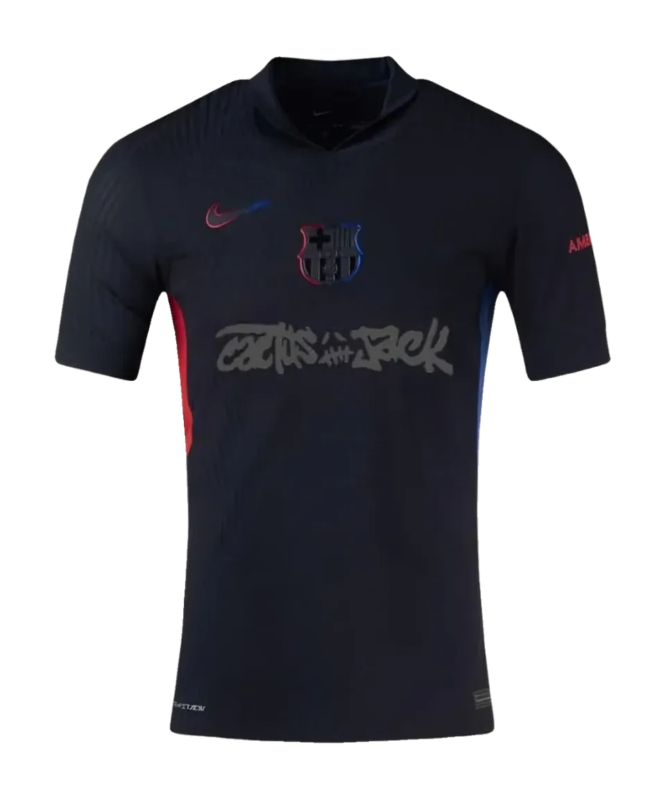 Barcelona Travis Scout Jersey 2024-25 Away - Cactus Jack