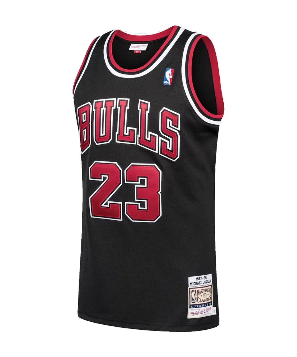 Chicago Bulls Black Jersey - NBA Basketball