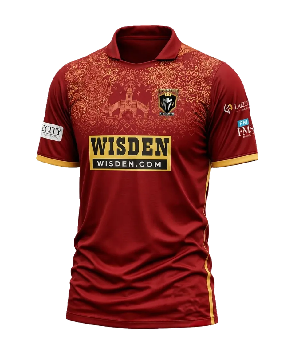 Hyderabad Kingsmen Away Jersey 2026 - Maroon PSL 11