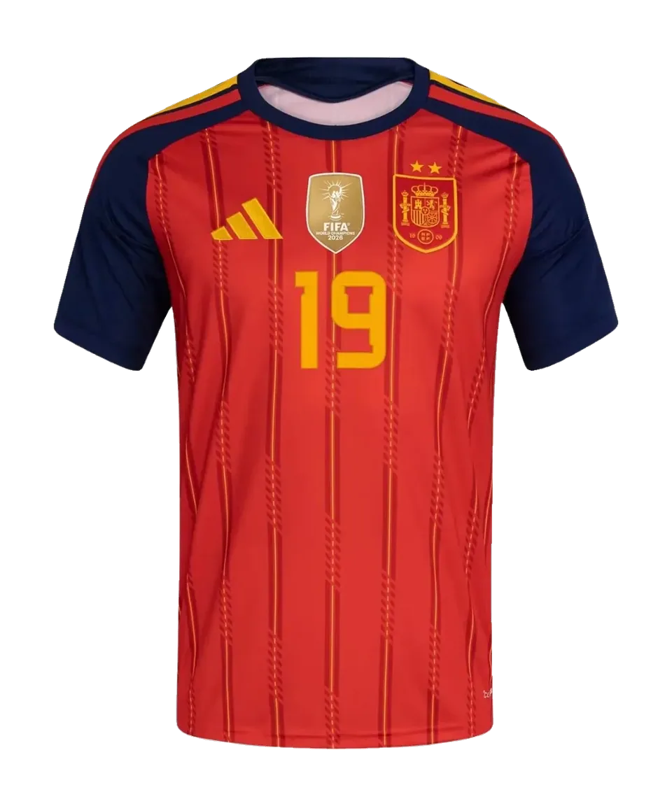 Spain 2026 FIFA World Cup Jersey - Champions Badge