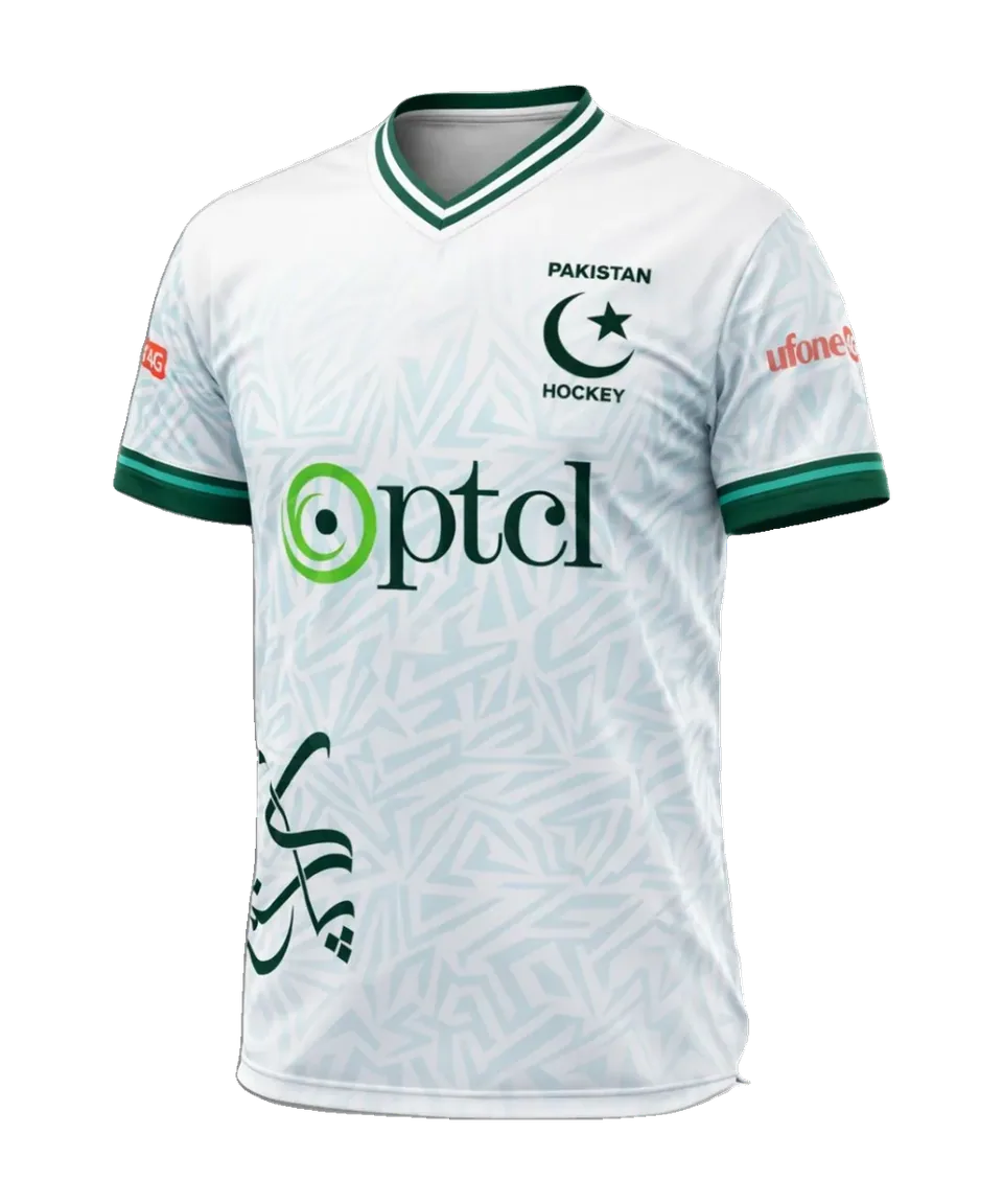 Pakistan Hockey Team White Jersey 2026