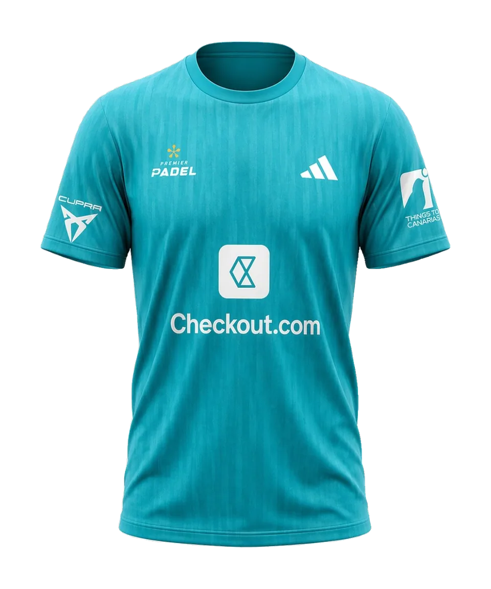 Ale Galan Teal Padel Jersey