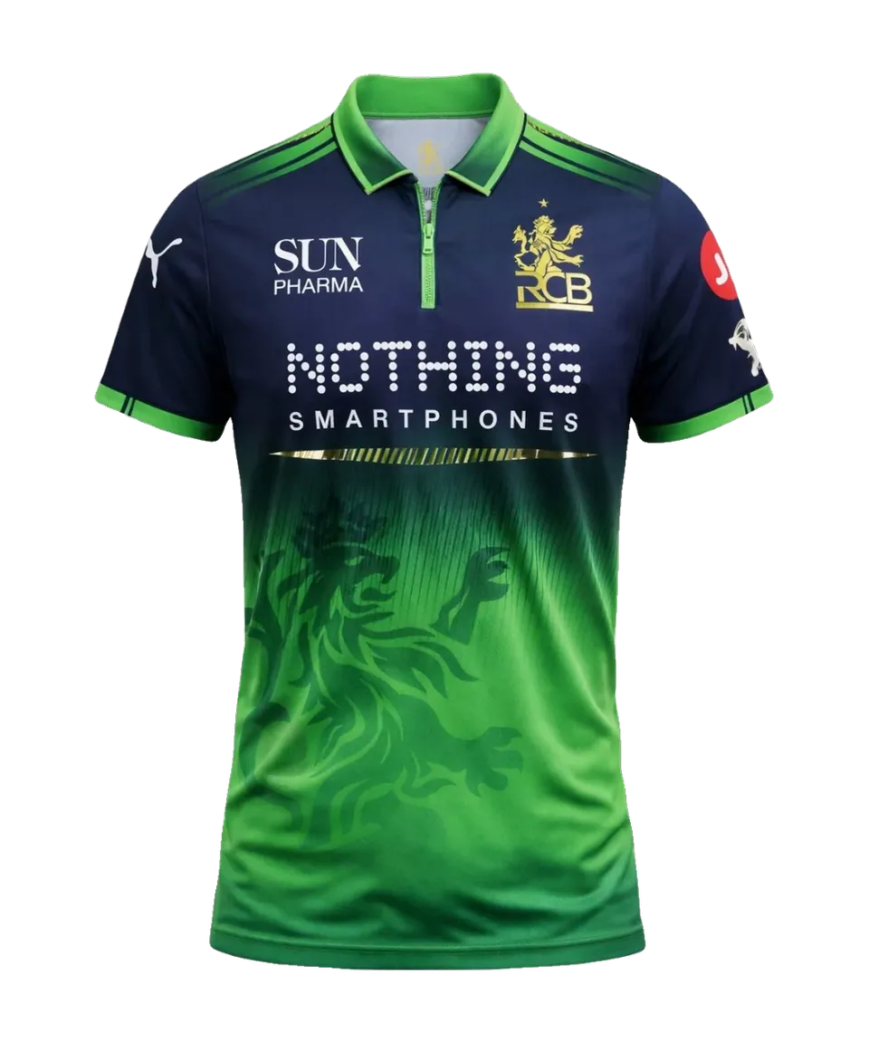 RCB 2026 Green Jersey - Royal Challengers Bengaluru