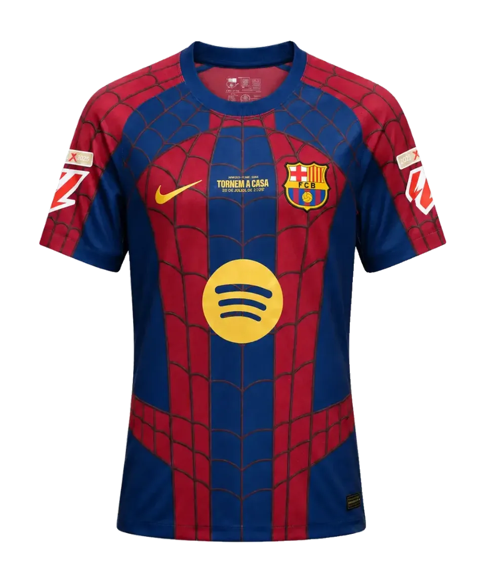 Barcelona x Spider-Man Jersey