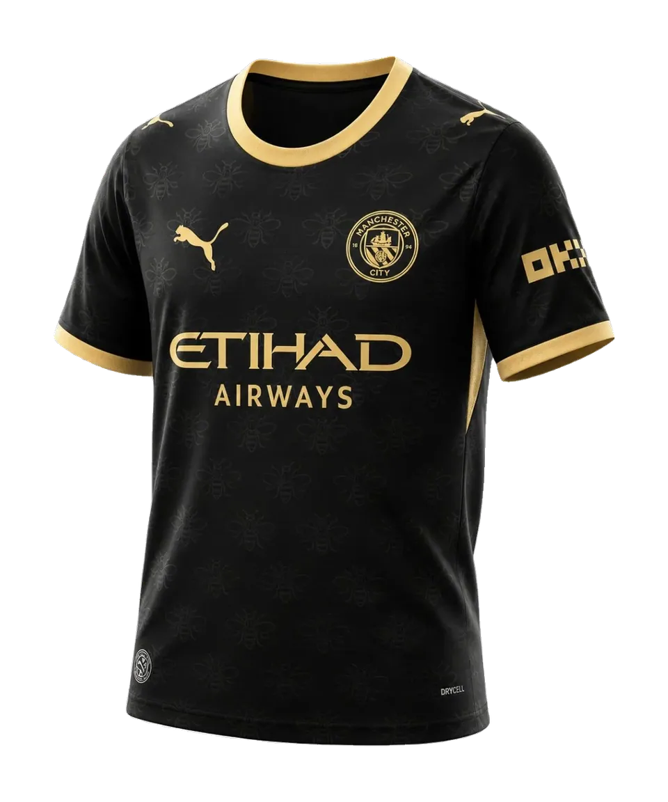 Manchester City Away 2026-27 Black Jersey