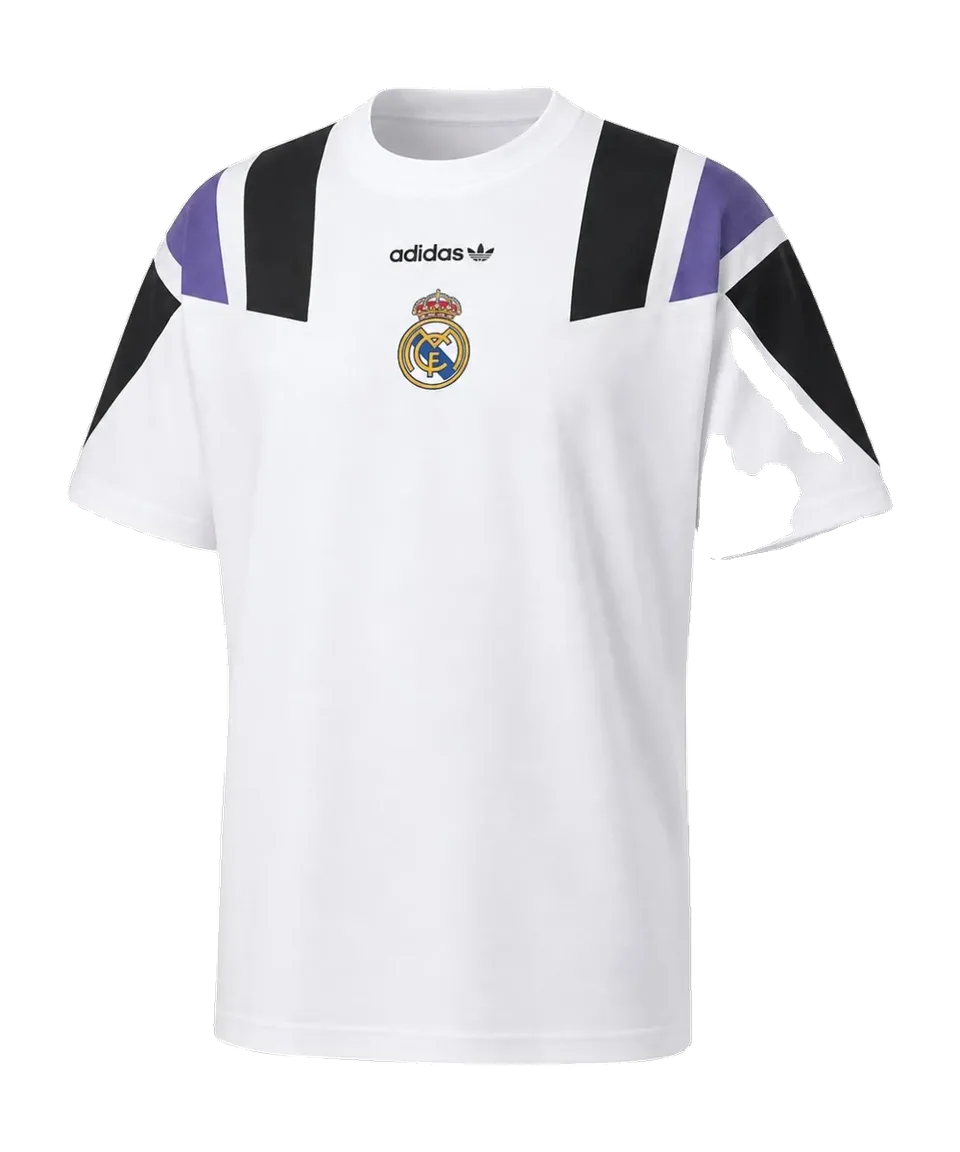 Real Madrid EQT Shirt 26-27 - White