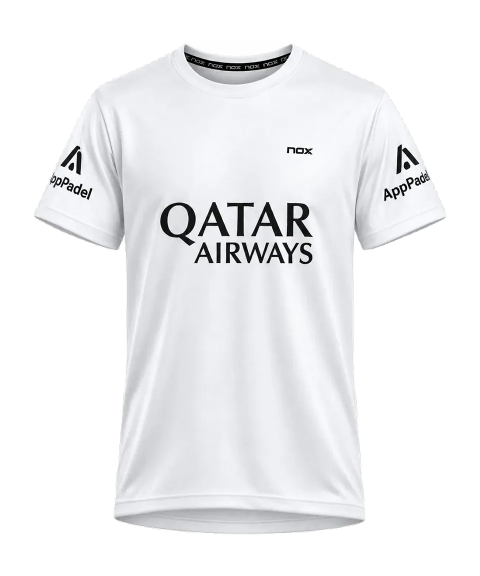 Agustin Tapia Padel Jersey - White Edition