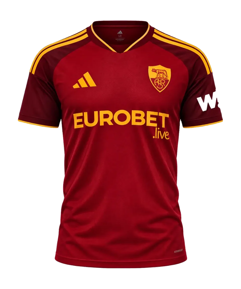 As Roma 2026-27 Home Jersey